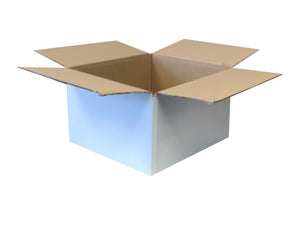 New Plain Single Wall Box - 240mm x 225mm x 145mm