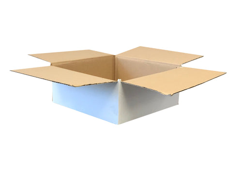 New Plain Single Wall Box - 237mm x 235mm x 100mm