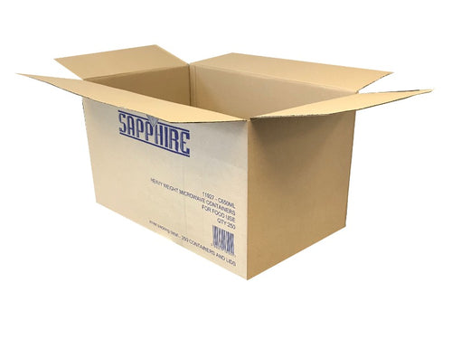 New Printed Single Wall Box - 585mm x 355mm x 340mm