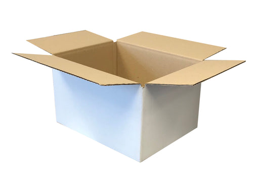New Plain Strong Single Wall Box - 265mm x 200mm x 160mm