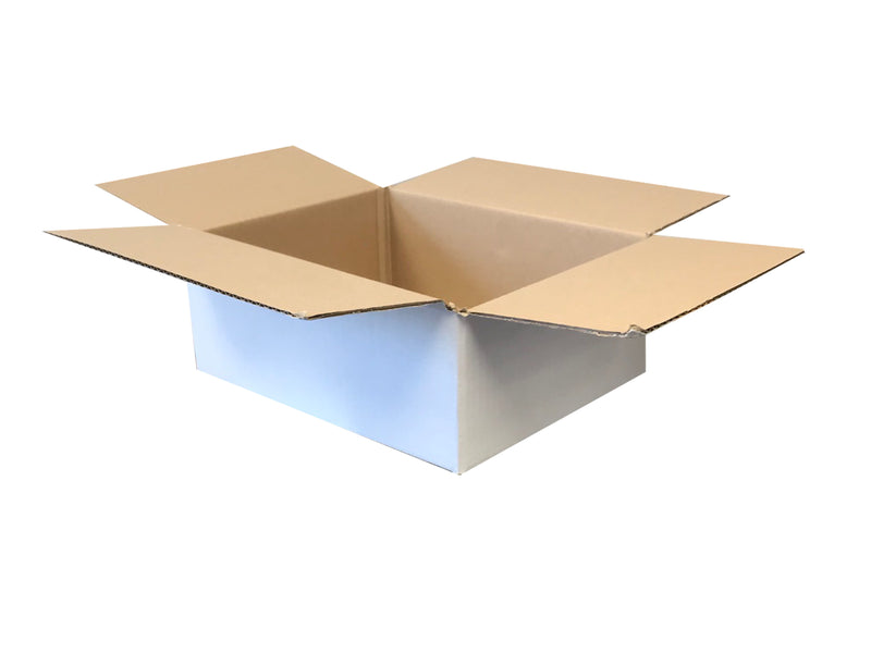 New Plain Strong Single Wall Box - 265mm x 210mm x 96mm