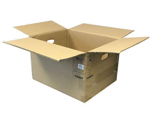 Used Printed Strong Double Wall Box - 535mm x 425mm x 335mm