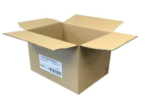 Used Plain Strong Single Wall Box - 390mm x 295mm x 220mm