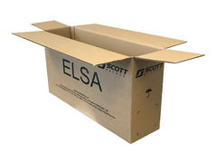 Long wide cardboard boxes - 533mm x 140mm x 295mm