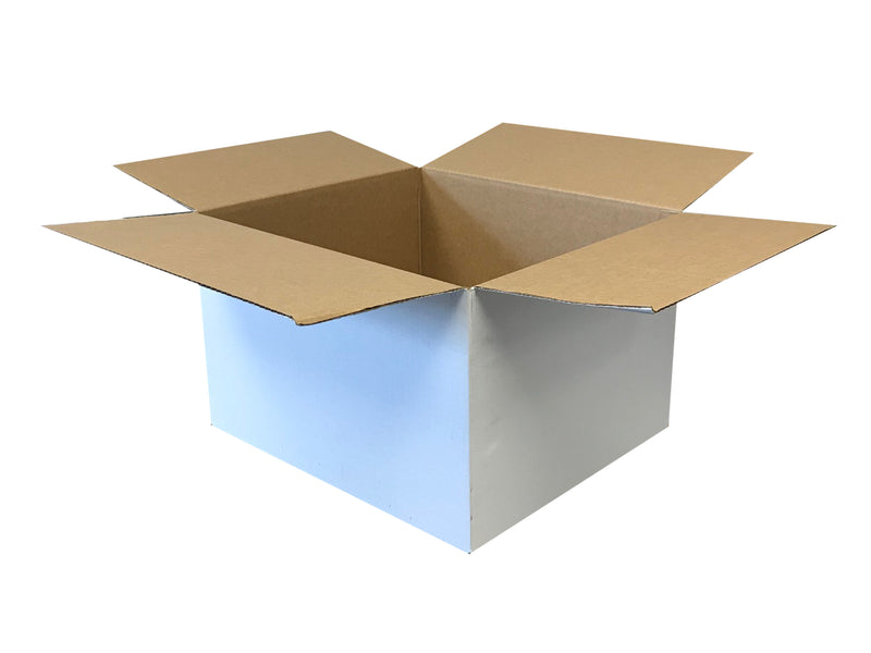 New Plain Strong Single Wall Box - 380mm x 325mm x 229mm