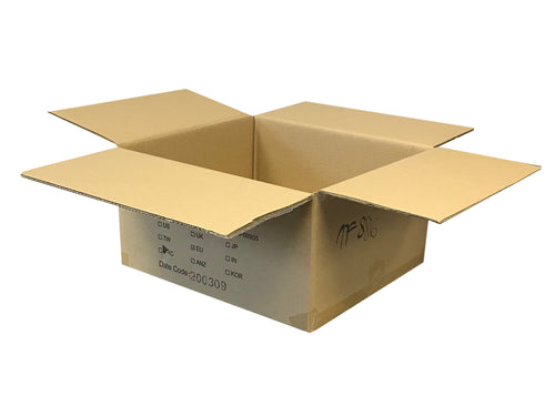 Used Printed Strong Double Wall Box - 417mm x 382mm x 210mm