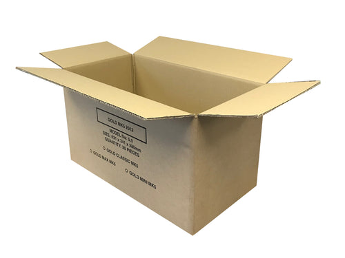New Printed Strong Double Wall Box - 620mm x 332mm x 356mm