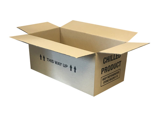 New Printed Single Wall Box - 356mm x 180mm x 155mm
