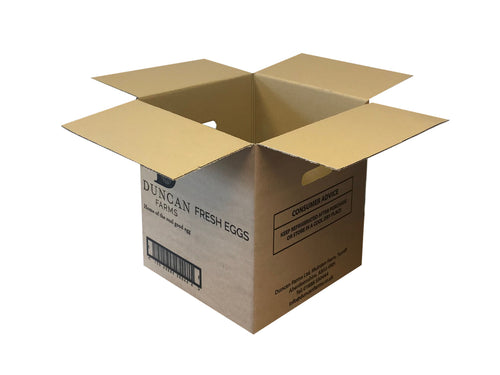 New Printed Strong Single Wall Box - 303mm x 300mm x 337mm