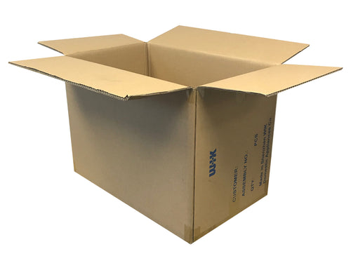 Used Printed Strong Double Wall Box - 520mm x 335mm x 375mm