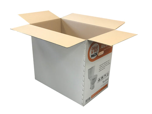 New Printed Double Wall Boxes - 650mm x 404mm x 580mm