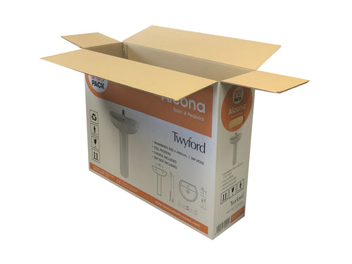 New Printed Double Wall Boxes - 719mm x 209mm x 580mm