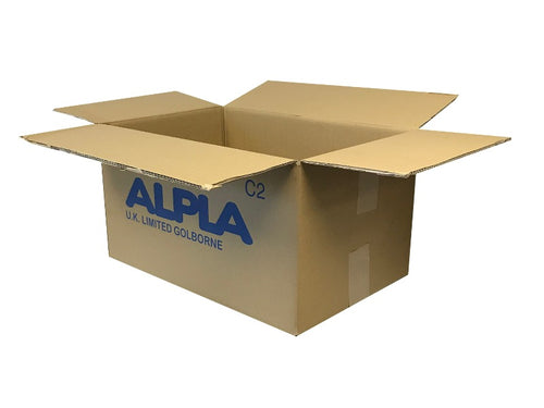Used Printed Double Wall Boxes - 580mm x 380mm x 300mm