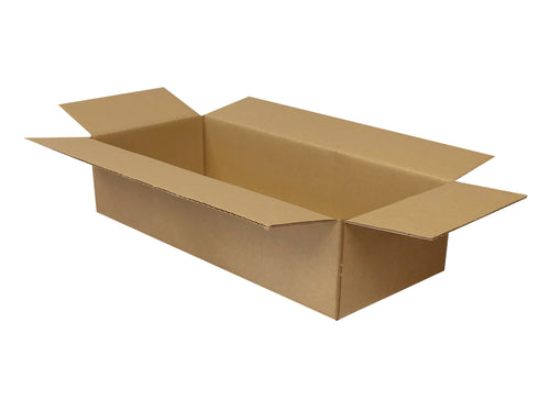New Plain Single Wall Box - 370mm x 157mm x 84mm