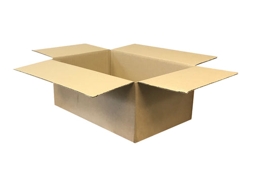New Plain Strong Single Wall Box - 335mm x 232mm x 137mm