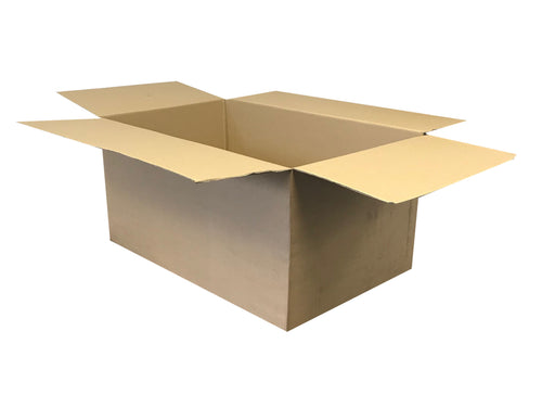 New Plain Strong Single Wall Box - 611mm x 385mm x 295mm