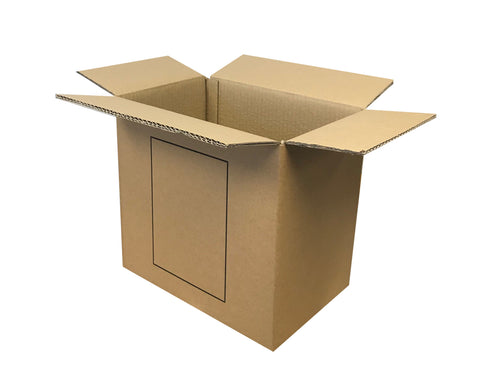New Printed Strong Double Wall Box - 306mm x 204mm x 281mm