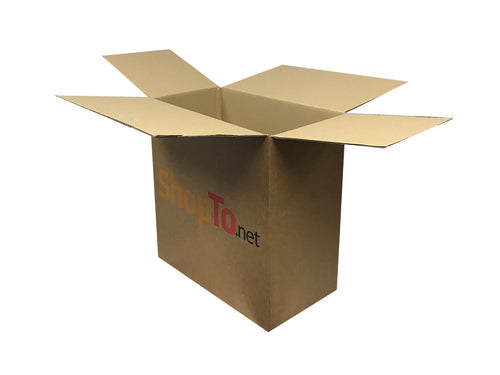 New Printed Strong Single Wall Box - 345mm x 186mm x 340mm