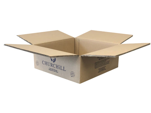 New Printed Strong Double Wall Box - 286mm x 280mm x 95mm