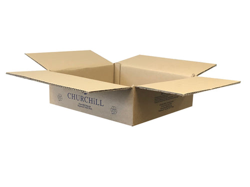 New Printed Strong Double Wall Box - 353mm x 305mm x 95mm