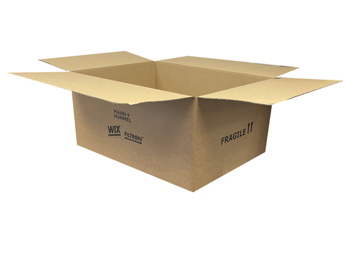 New Printed Single Wall Box - 615mm x 475mm x 300mm