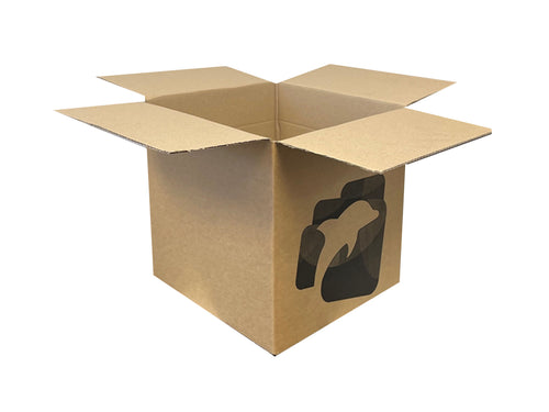 New Printed Single Wall Box - 310mm x 305mm x 305mm
