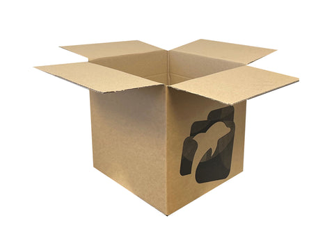 12" cube square cardboard boxes
