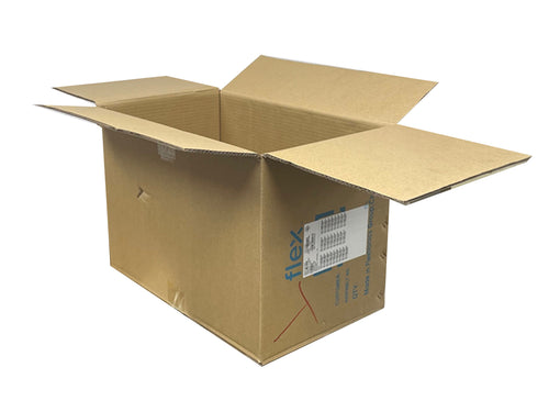 Used Printed Strong Double Wall Box - 525mm x 320mm x 355mm