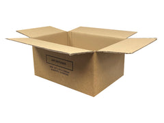 regular sized cardboard box