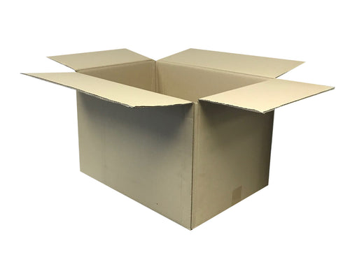 Used Plain Strong Double Wall Boxes - 585mm x 400mm x 373mm