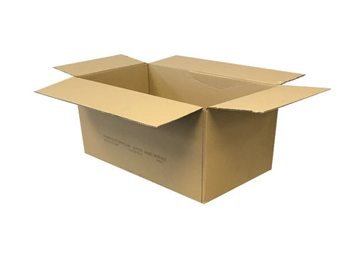 Used Printed Strong Single Wall Box - 495mm x 275mm x 223mm