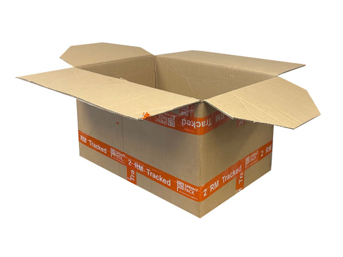 Used Printed Double Wall Box - 650mm x 465mm x 385mm