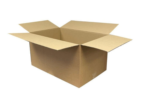 Used Plain Single Wall Box - 585mm x 380mm x 310mm