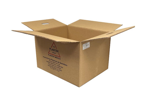 Used Printed Strong Double Wall Box - 480mm x 395mm x 310mm