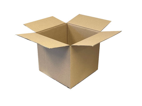 New Plain Single Wall Box - 245mm x 245mm x 230mm