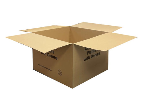 New Printed Single Wall Box - 640mm x 640mm x 455mm