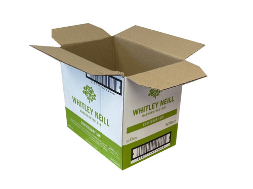 New Printed Single Wall Box - 261mm x 177mm x 249mm
