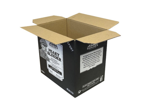 New Printed Single Wall Box - 275mm x 185mm x 265mm