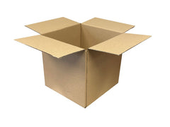 plain cube cardboard box