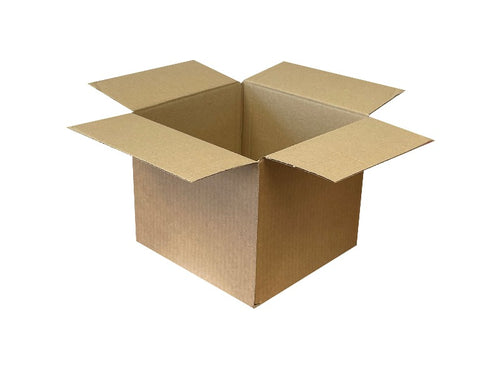 New Plain Strong Single Wall Box - 219mm x 207mm x 187mm