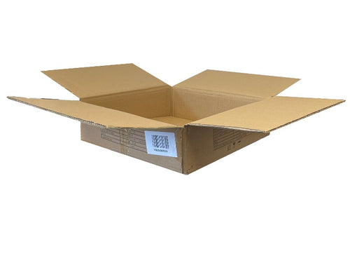 Used Printed Strong Double Wall Box - 490mm x 490mm x 120mm