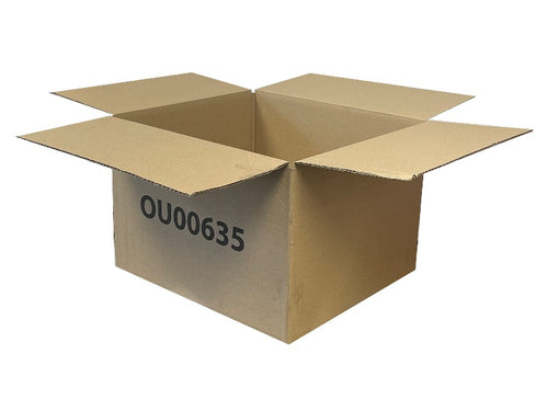 New Printed Single Wall Box - 364mm x 330mm x 246mm