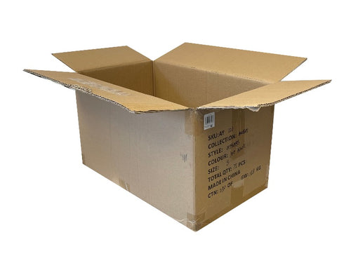 Used Printed Strong Double Wall Box - 593mm x 350mm x 335mm