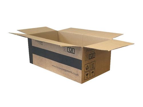 New Printed Single Wall Box - 460mm x 255mm x 180mm