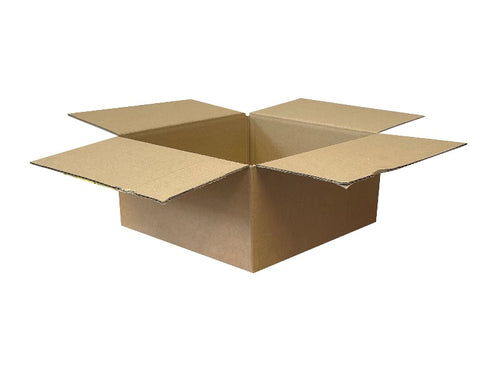New Plain Strong Single Wall Box - 243mm x 238mm x 118mm