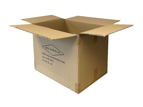 Used Plain Double Wall Box - 640mm x 460mm x 500mm