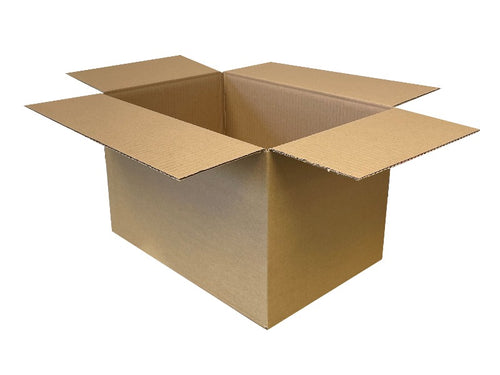 New Plain Strong Single Wall Box - 366mm x 250mm x 235mm