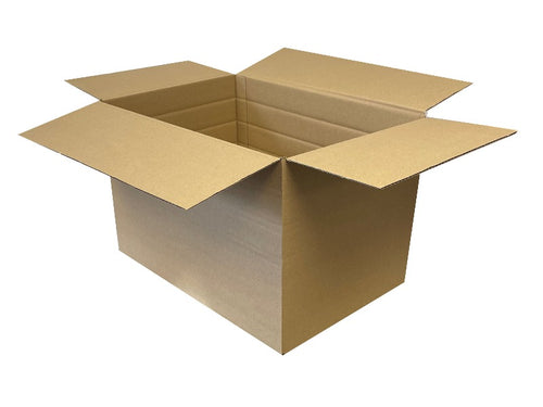 New Plain Strong Single Wall Box - 455mm x 310mm x 308mm