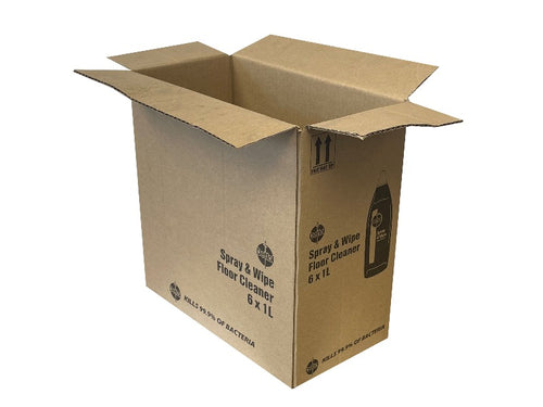 New Printed Strong Single Wall Box - 285mm x 150mm x 295mm