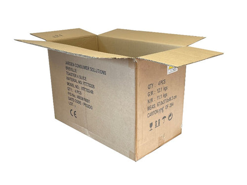 Used Printed Double Wall Box - 660mm x 360mm x 460mm
